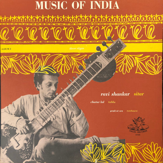Ravi Shankar – Music Of India Album 2 (Three Classical Ragas) LP
