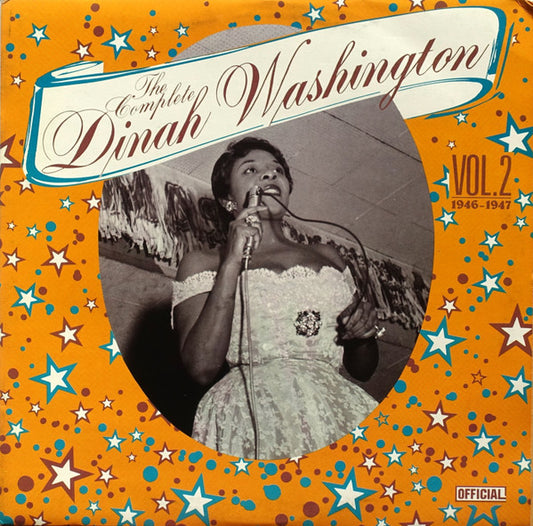Dinah Washington ‎– The Complete Dinah Washington Vol. 2 (1946-1947) LP