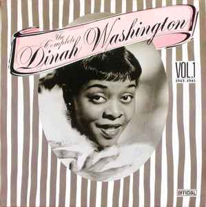 Dinah Washington ‎– The Complete Dinah Washington Vol. 1 (1943-1945) LP