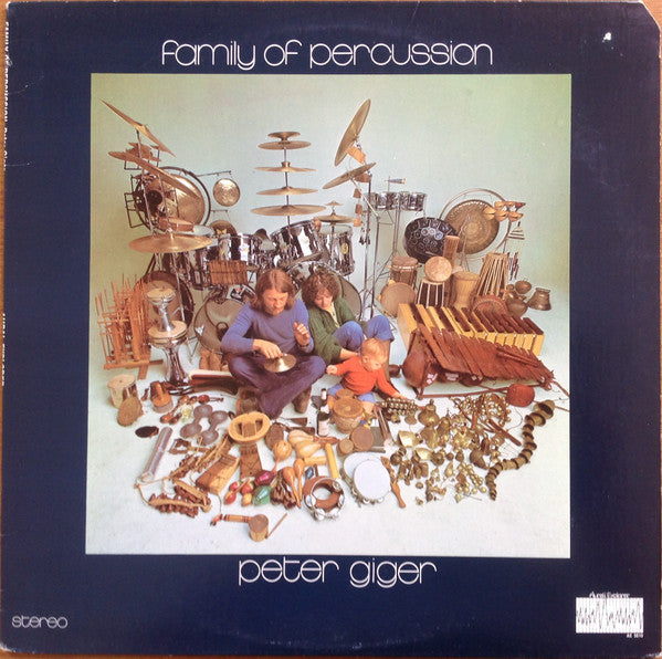 Peter Giger - Family Of Percussion LP