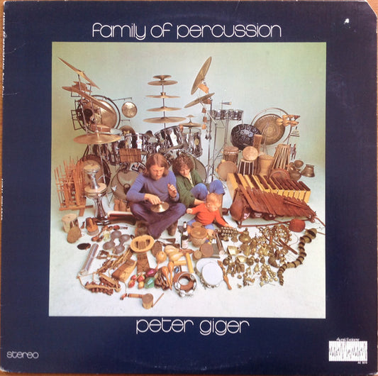 Peter Giger - Family Of Percussion LP