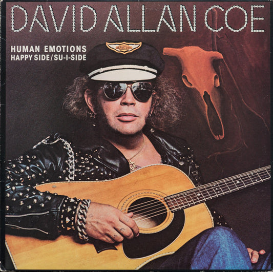David Allan Coe – Human Emotions (Happy Side/Su-I-Side) LP