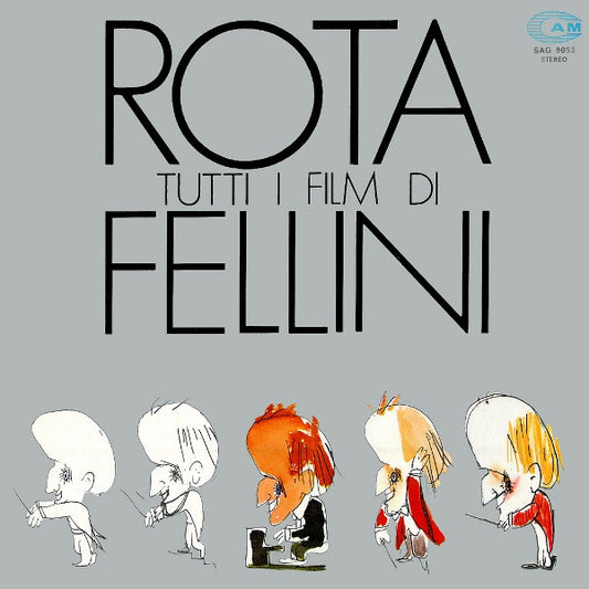 Nino Rota – Tutti I Film Di Fellini LP