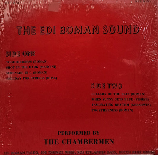 The Edi Boman Sound Performed By The Chambermen – The Edi Boman Sound LP