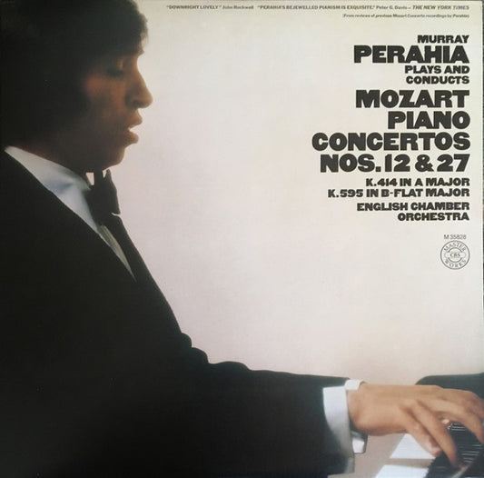 Mozart, Murray Perahia, English Chamber Orchestra – Mozart: Piano Concertos Nos. 12 & 27 LP