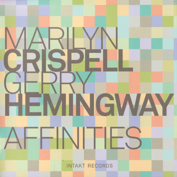 Marilyn Crispell - Gerry Hemingway – Affinities CD