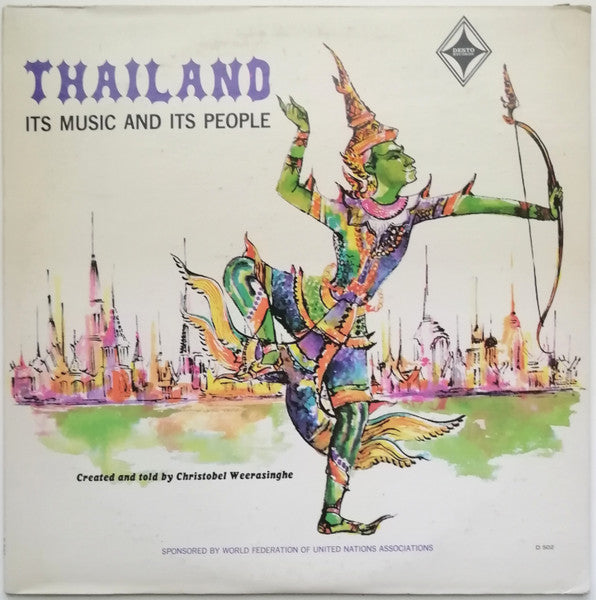 Christobel Weerasinghe – Thailand (Its Music And Its People) LP