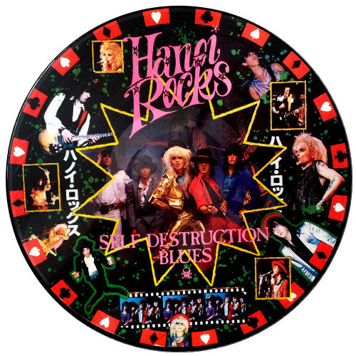 Hanoi Rocks - Self Destruction Blues (Picture Disc) LP
