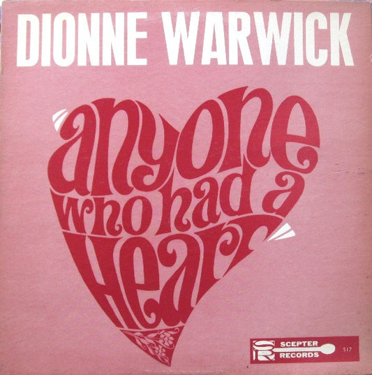 Dionne Warwick - Anyone Who Had a Heart LP