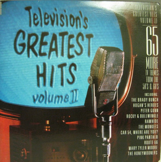 Various – Television's Greatest Hits, Volume II - (65 More TV Themes From The 50's & 60's) LP