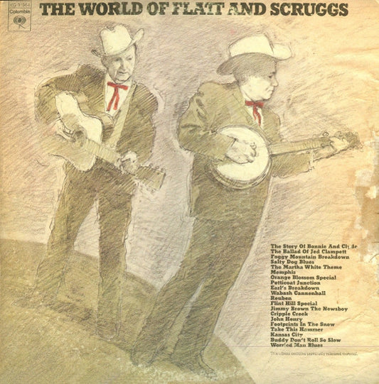 Flatt & Scruggs – The World Of Flatt And Scruggs 2LP