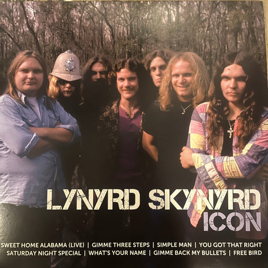Lynyrd Skynyrd – Icon (Walmart Exclusive Blue & Tangerine Splatter) LP