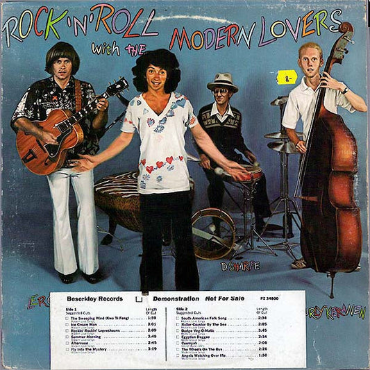 The Modern Lovers - Rock N Roll With... (Promo) LP