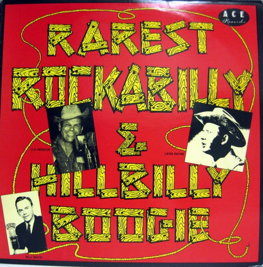 Various – Rarest Rockabilly And Hillbilly Boogie LP