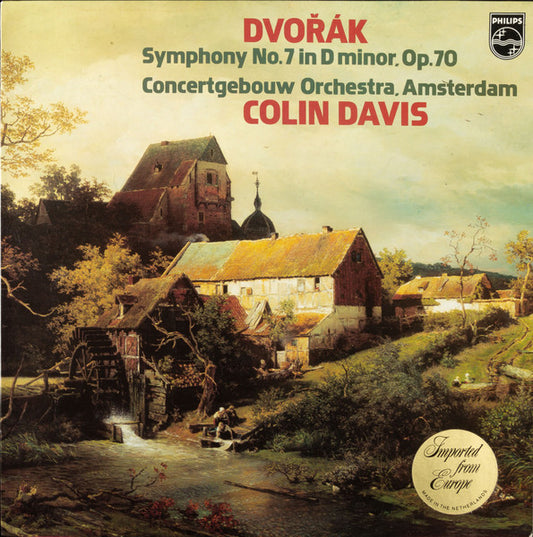 Dvořák / Colin Davis – Symphony No. 7 In D Minor, Op. 70 LP