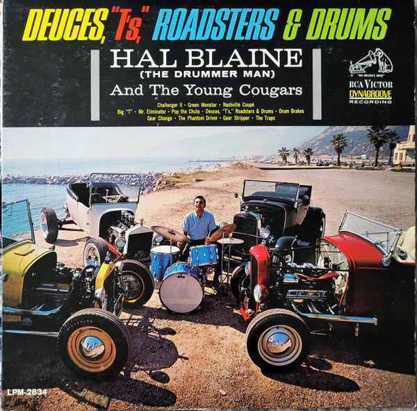 Hal Blaine & The Young Cougars – Deuces, "T's," Roadsters & Drums LP