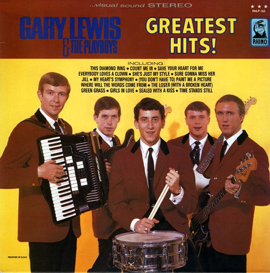 Gary Lewis & Playboys - Greatest Hits! LP