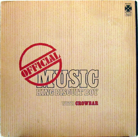 King Biscuit Boy With Crowbar – Official Music LP