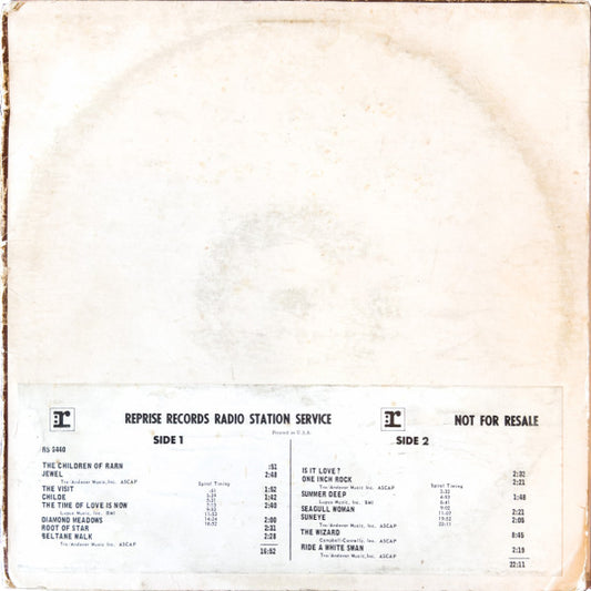 T. Rex ‎– T. Rex (Promo) LP