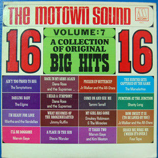 Various – The Motown Sound - A Collection Of Original 16 Big Hits Vol. 7 LP