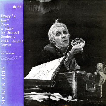 Samuel Beckett – Krapp's Last Tape - A Play By Samuel Beckett With Donald Davis LP