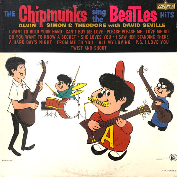 The Chipmunks – The Chipmunks Sing The Beatles Hits LP