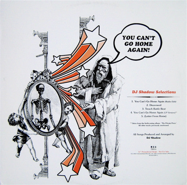 DJ Shadow – You Can't Go Home Again! (Promo) 12"