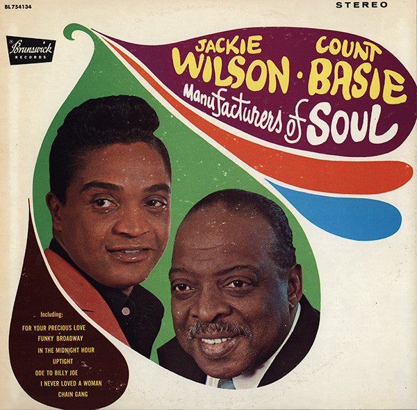 Jackie Wilson & Count Basie – Manufacturers Of Soul LP