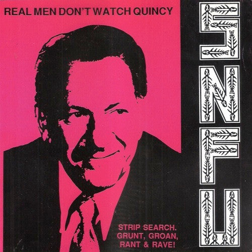 SNFU – Real Men Don't Watch Quincy (Gold Transparent) 7"