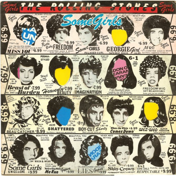 The Rolling Stones – Some Girls (White Cover Version) LP