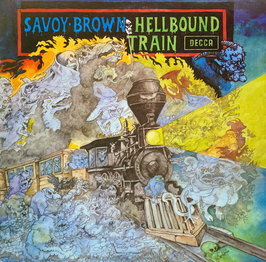 Savoy Brown - Hellbound Train (UK pressing) LP