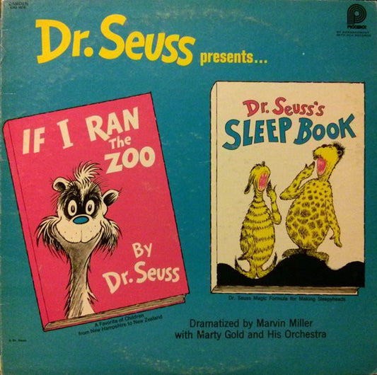 Dr. Seuss – Dr. Seuss Presents "If I Ran The Zoo" And "Sleep Book" LP