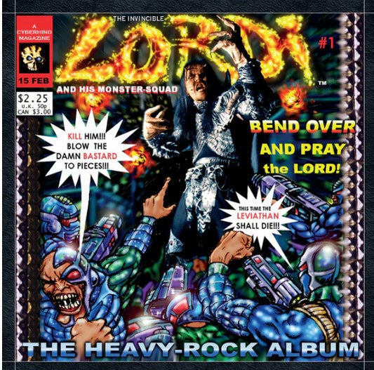 Lordi – Bend Over And Pray The Lord (Silver & Black Marbled) 2LP