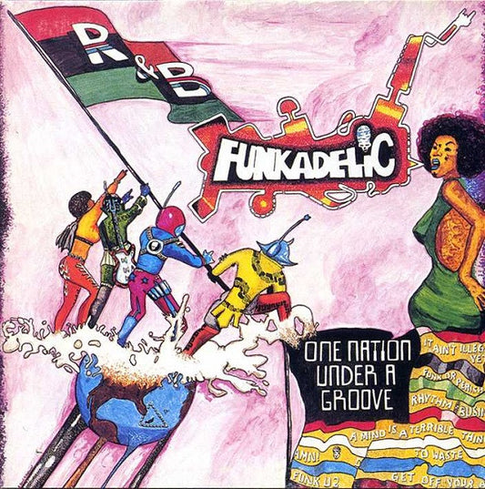 Funkadelic – One Nation Under A Groove (Red Translucent Vinyl) LP