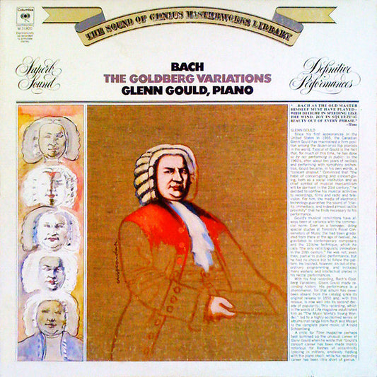 Bach / Glenn Gould – The Goldberg Variations LP