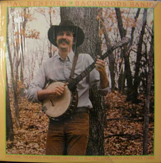 Mac Benford ‎– Backwoods Banjo - Old Time Love Songs And Dance Tunes LP