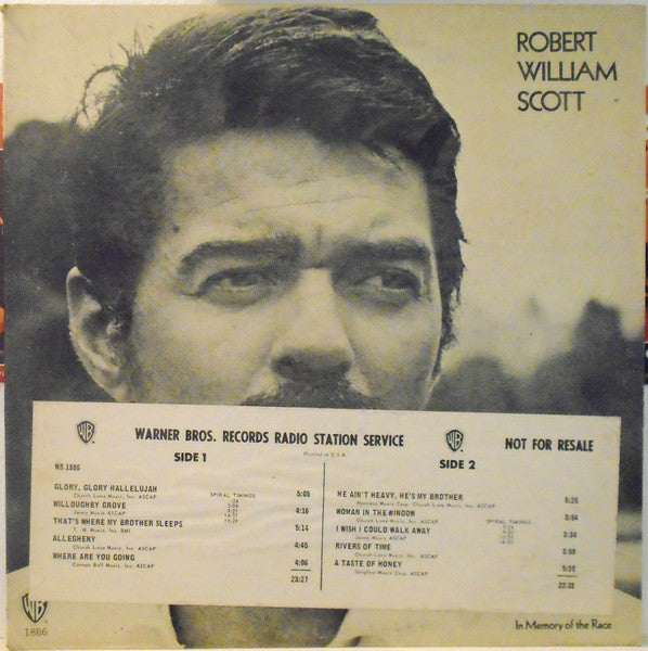 Robert William Scott - S/T (Promo) LP