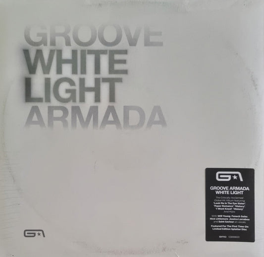 Groove Armada – White Light (White & Black Splatter Vinyl) LP
