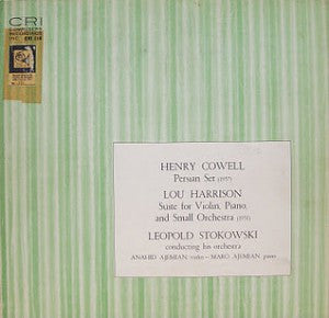 Henry Cowell – Persian Set / Suite LP