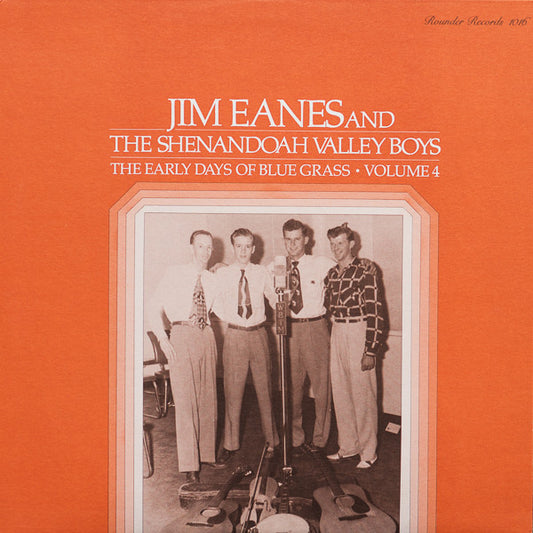 Jim Eanes - Early Days Of Bluegrass Volume 4 LP