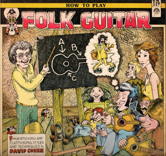 David Cohen – How To Play Folk Guitar LP