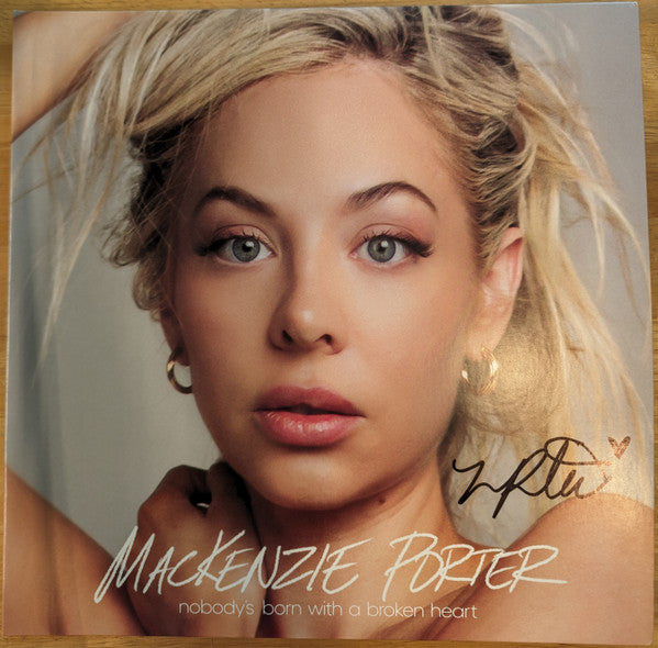 Mackenzie Porter - Nobody's Born with a Broken Heart (Smokey Grey/ Blue & White)