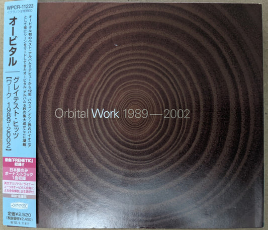Orbital – Work 1989-2002 CD
