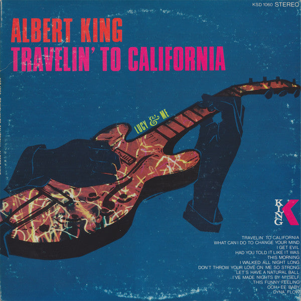 Albert King - Travelin' To California (1969 stereo pressing) LP