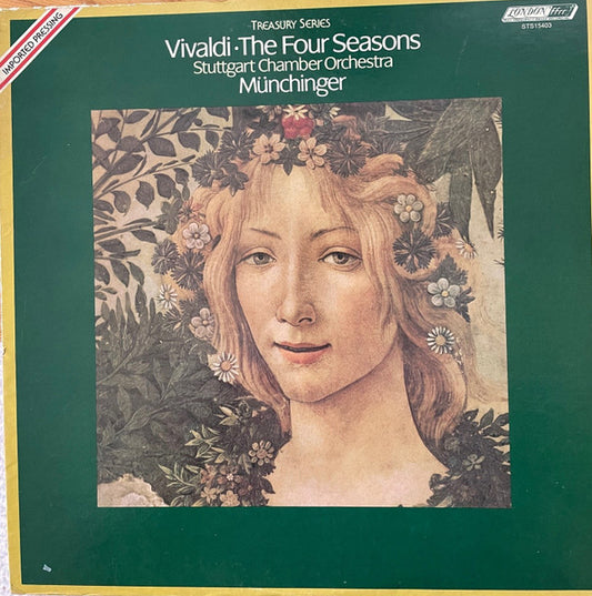 Vivaldi, Münchinger, Stuttgart Chamber Orchestra – The Four Seasons LP