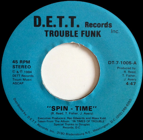 Trouble Funk - Spin - Time 7"