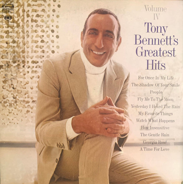Tony Bennett – Tony Bennett's Greatest Hits Volume IV LP