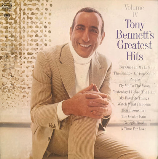 Tony Bennett – Tony Bennett's Greatest Hits Volume IV LP