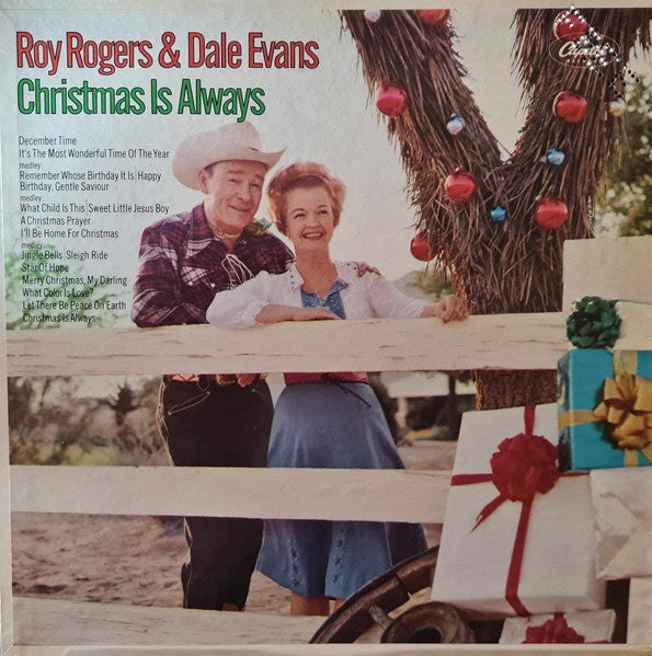 Roy Rogers & Dale Evans - Christmas Is Always LP