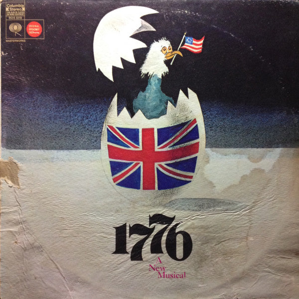 William Daniels, Paul Hecht, Clifford David, Roy Poole – 1776 (A New Musical) LP